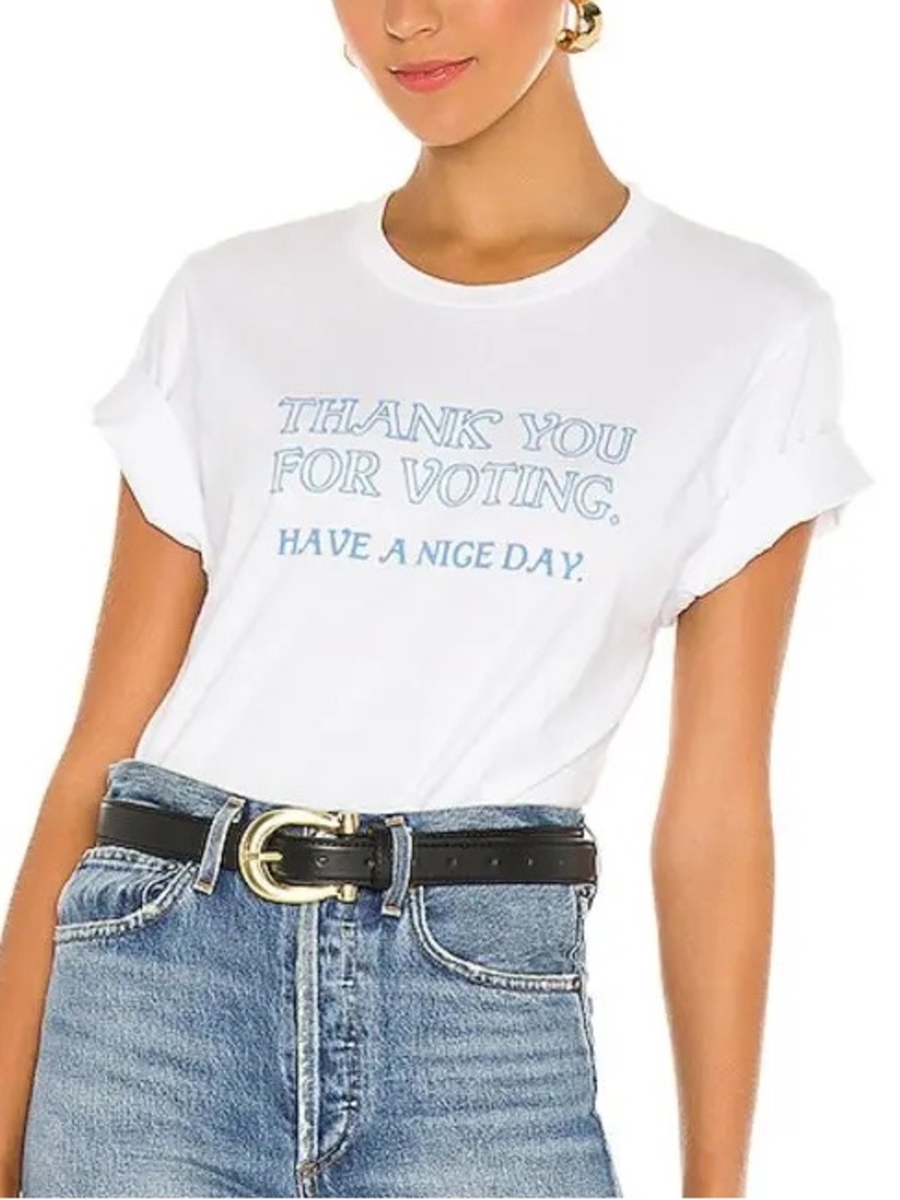 Lovers + Friends Thank You For Voting T-Shirt